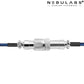 Dark Blue - Custom Coiled Aviator GX16 USB-C Mechanical Gaming USB Keyboard Cable 4ft
