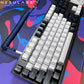Dark Blue - Custom Coiled Aviator GX16 USB-C Mechanical Gaming USB Keyboard Cable 4ft