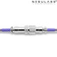 Purple - Custom Coiled Aviator GX16 USB-C Mechanical Gaming USB Keyboard Cable 4ft